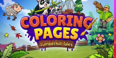 着色书 木匠山的故事|官方中文|本体+2DLC|NSZ|原版|着色页：Lumberhill Tales