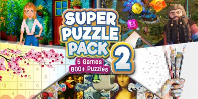 超级拼图包2|Super Puzzle Pack 2|官方中文|本体+6.0.0升补|NSP|原版|超级益智游戏集合2